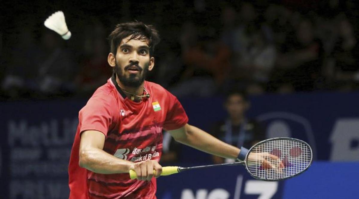 Indian shuttler Kidambi Srikanth gets warm welcome at Hyderabad airport